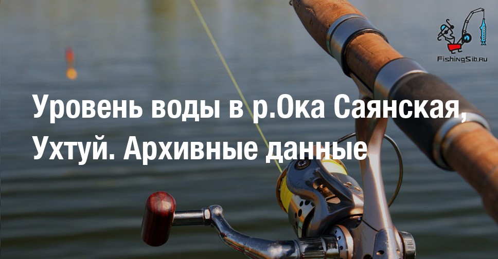 Уровень воды ока ухтуй